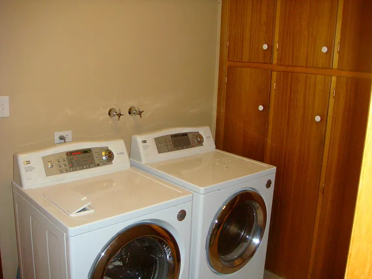 Laundry Area with Storage