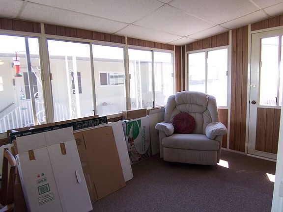 with door to rear patio.