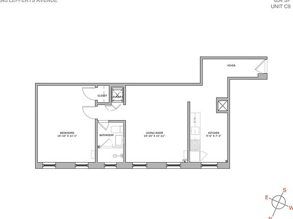 2nd image of 345 Lefferts Ave APT 9C