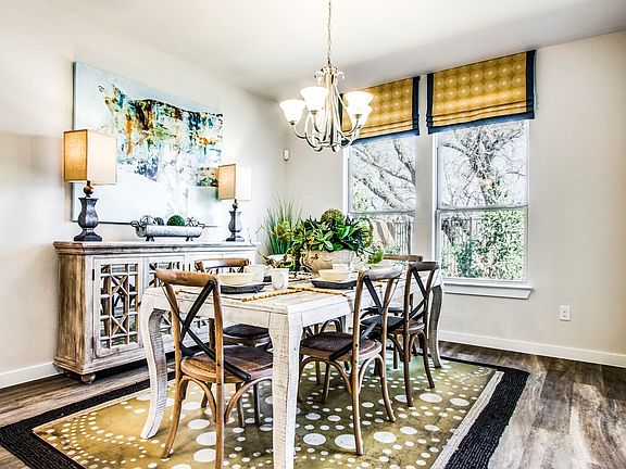 Cozy dining area