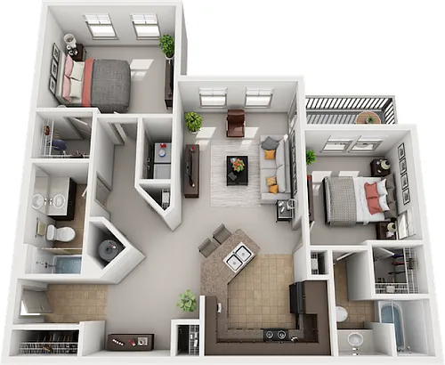 Floor plan McDowell