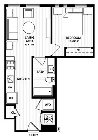 Floor plan A5A