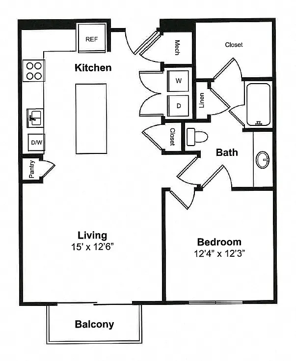 Floor plan A12