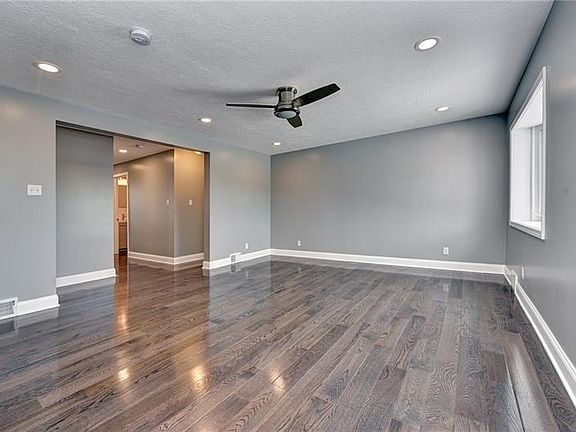 Stunning hardwood floors great you as you walkthrough the front door of 1242 Morrow Rd.