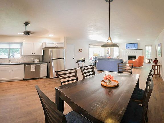Dining and kitchen