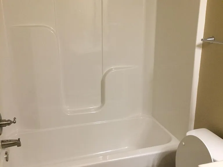 Each bedroom has a private full bag