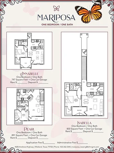 Floor plan ANNABELLE