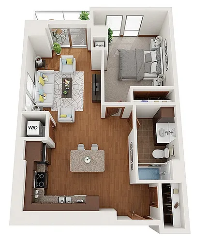 Floor plan K