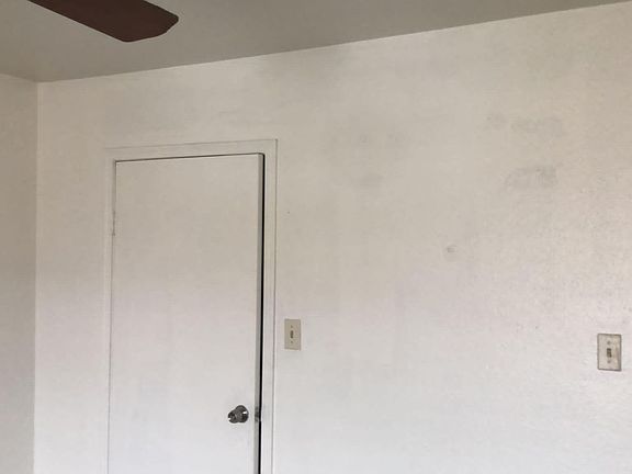 Freshly painted room