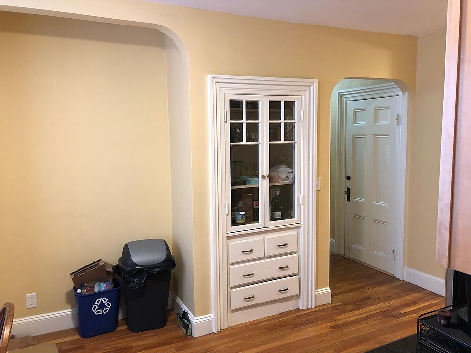 Built-in cabinets in kitchen