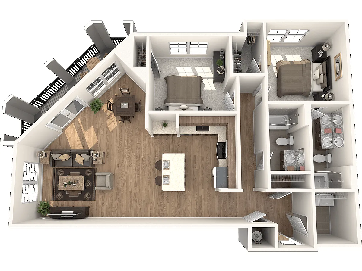 Floor plan The Ashley