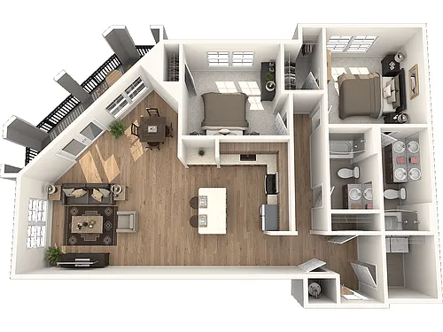 Floor plan The Ashley