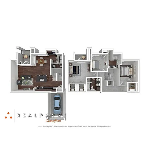 Floor plan Villa C3