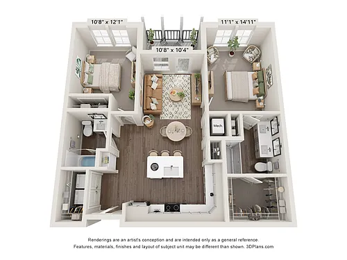 Floor plan Evergreen