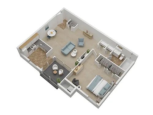 Floor plan The Birch