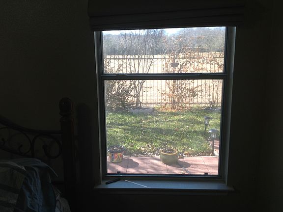 View from master bedroom 