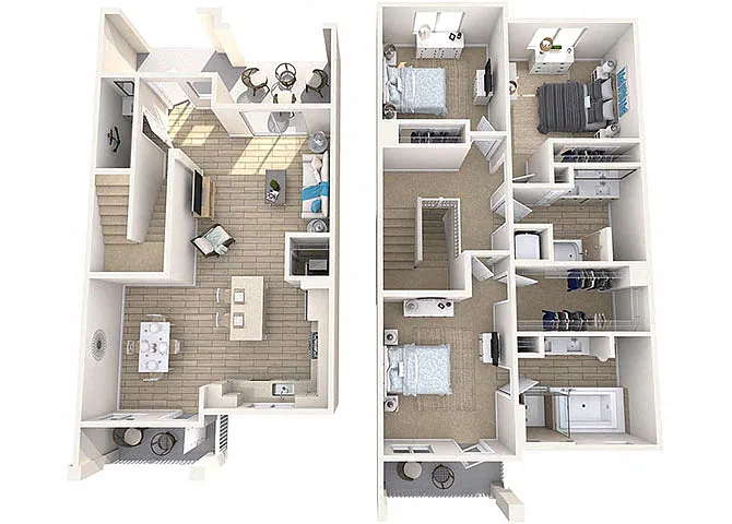 Floor plan Tortuga