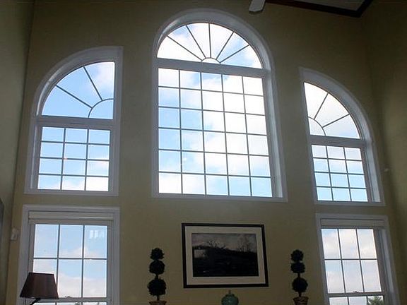 2 story family room windows