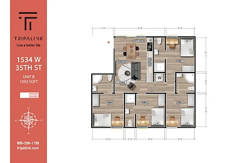 Floor plan B