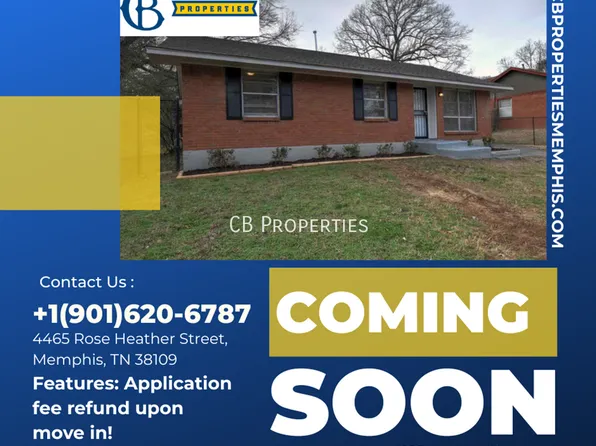 4465 Rose Heather St, Memphis, TN 38109