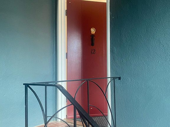 Front door to apartment 12