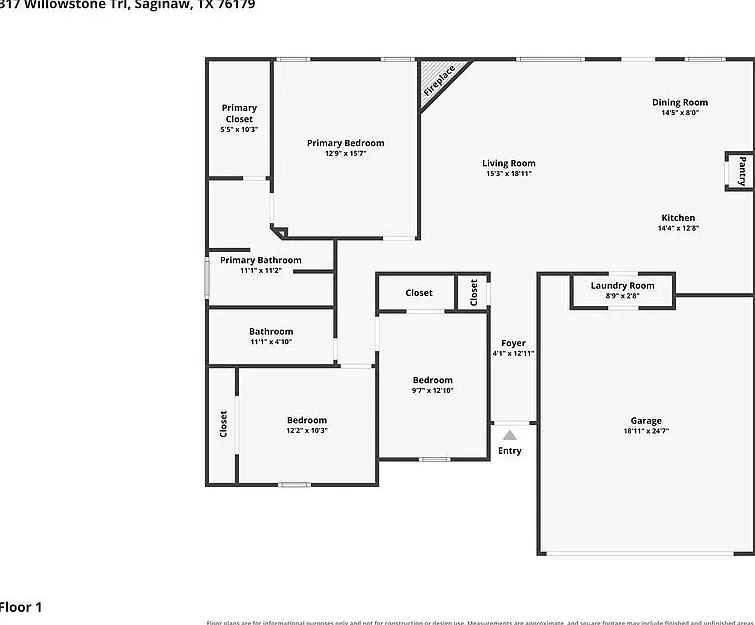 3 bed, 2.0 bath, 1636 sqft, $2,205 — Photo 2