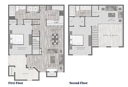 Floor plan B3 - 2X2