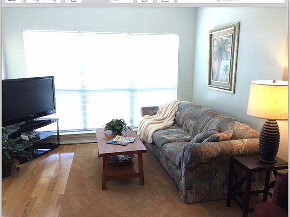 Hardwood floors, big screen tv, sleeper sofa