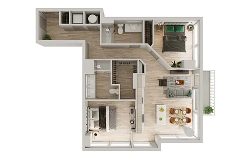 Floor plan B2