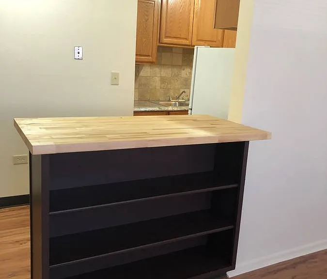 Explore this cozy kitchen corner offering ample storage and a functional design. Explore this cozy kitchen corner offering ample storage and a functional design.