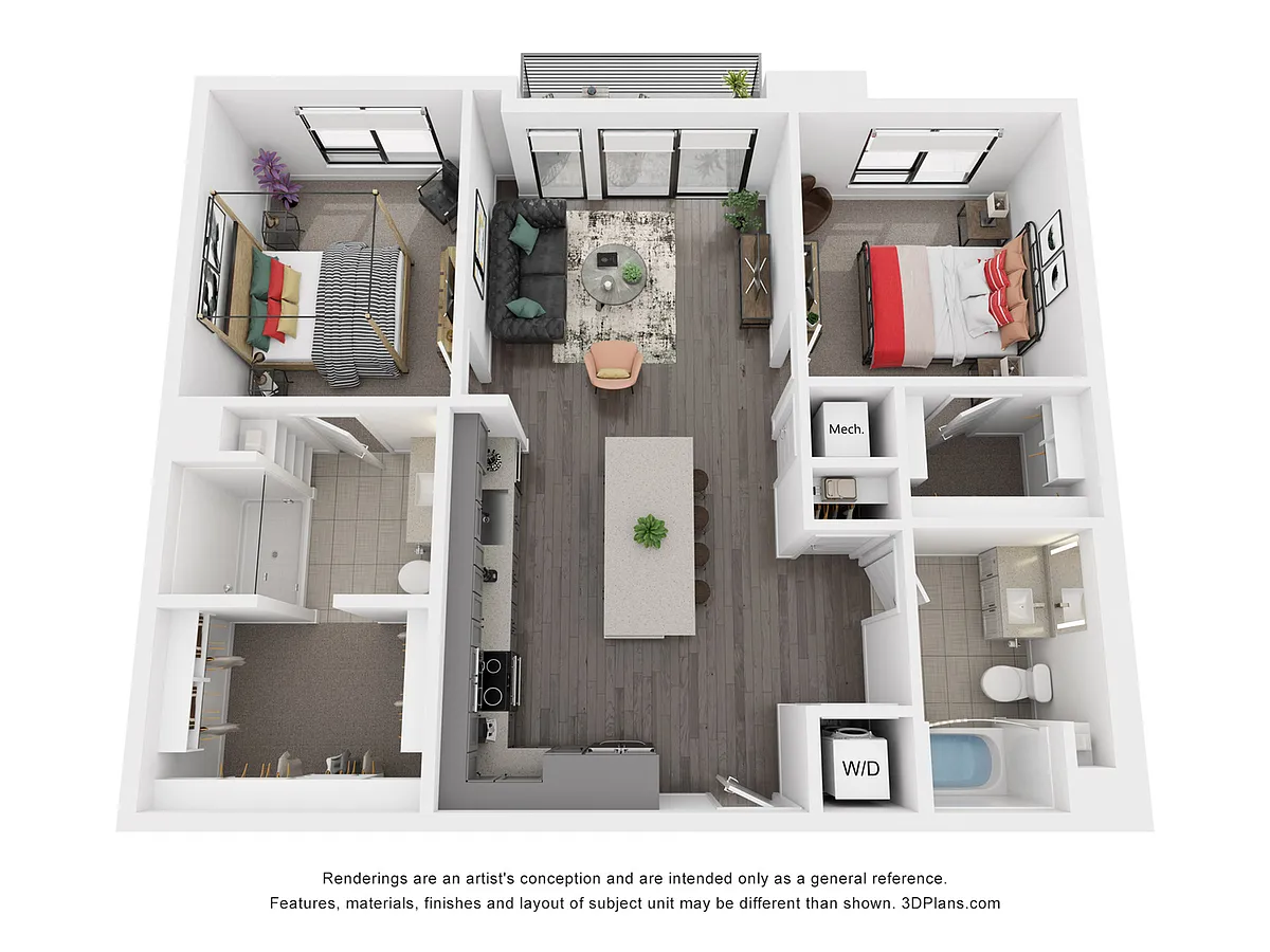Floor plan B3P