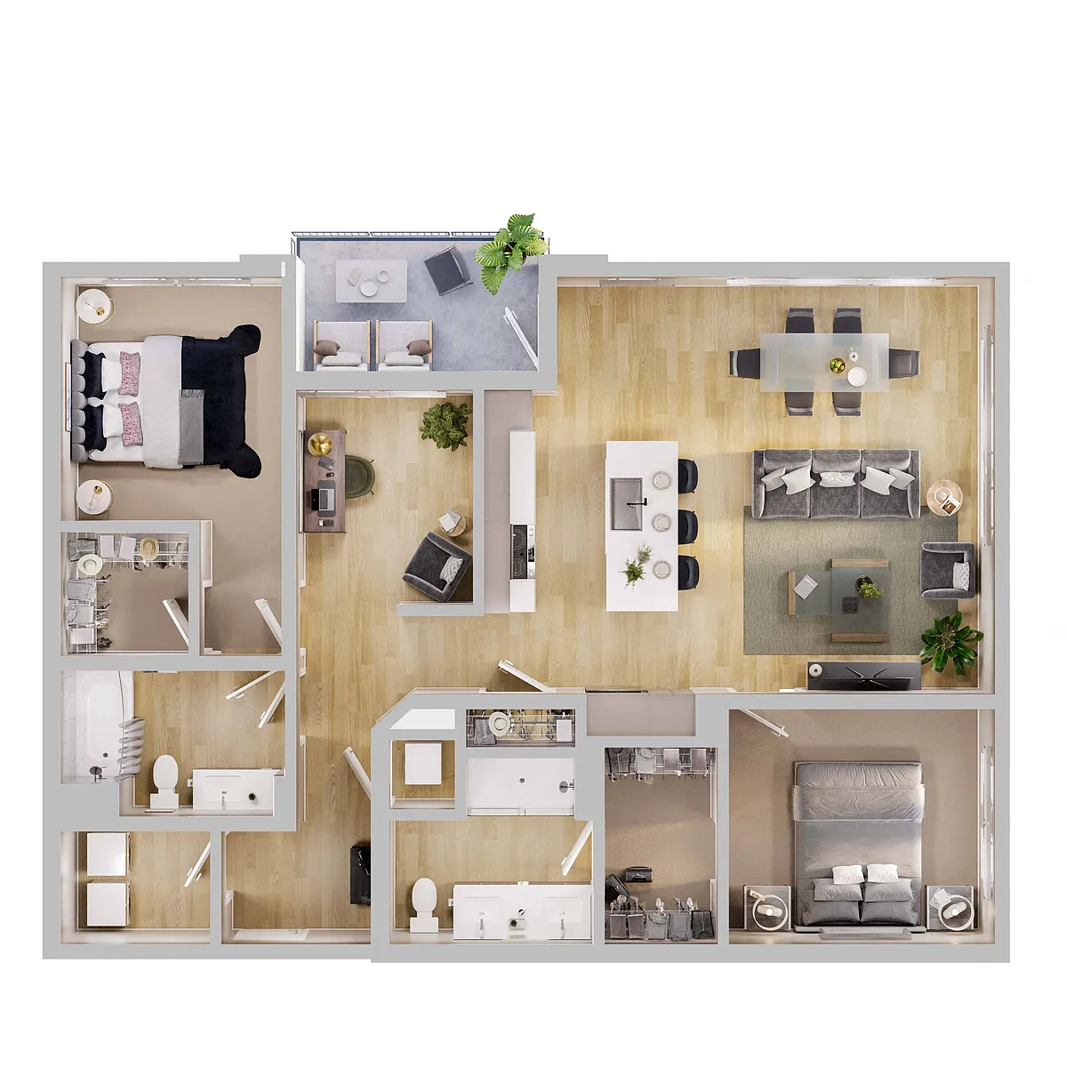 Floor plan B5D