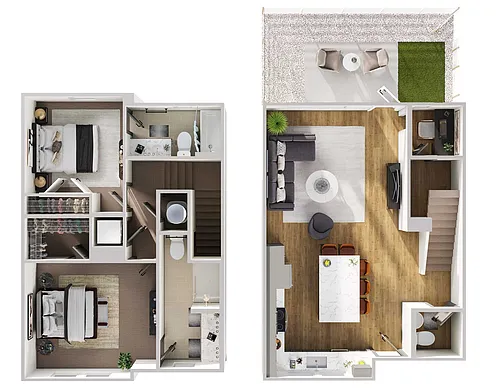 Floor plan The Hearth