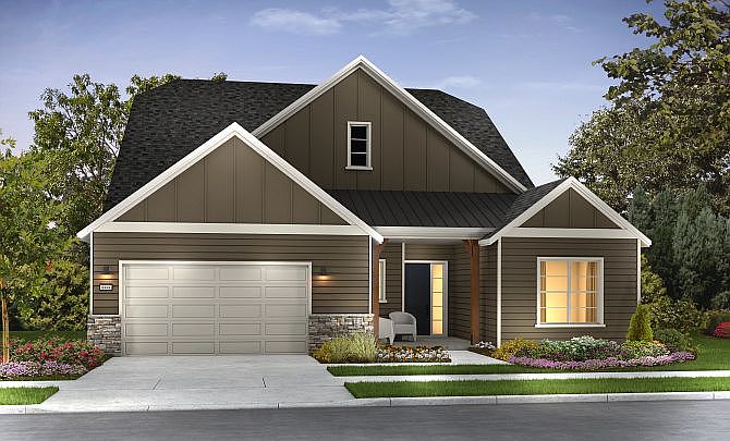 Exterior B Contemp Ranch Color 9