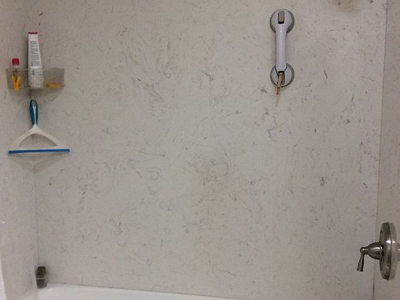 Shower stall.
