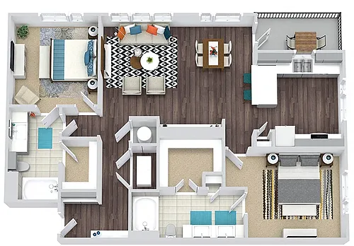 Floor plan Rosebud