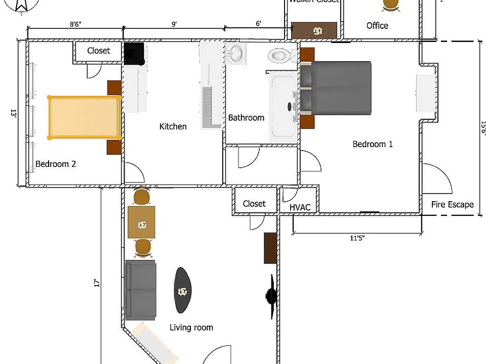 1st image of 100 N Linden Ave APT 103