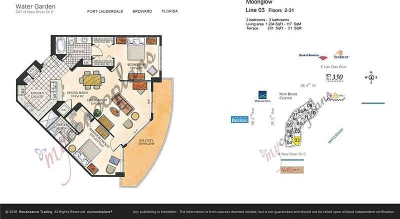 1st image of 347 N New River Dr E APT 503