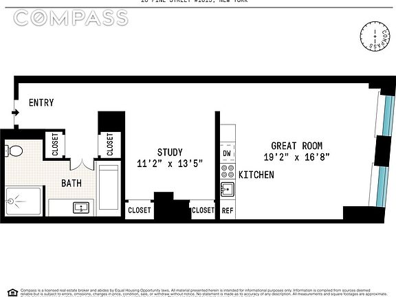 2nd image of 20 Pine St APT 1815
