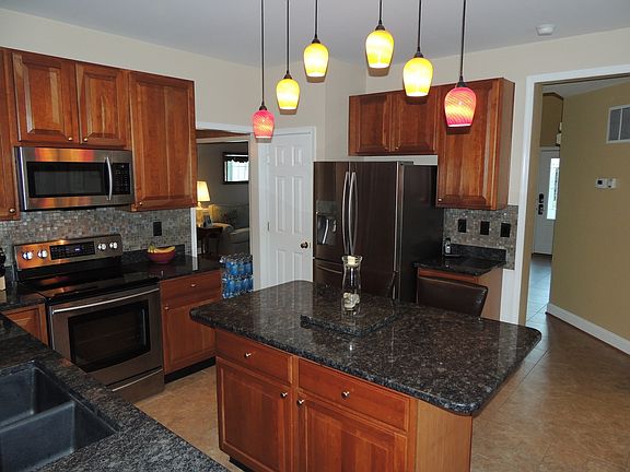 42" Cherry Cabinets and Granite Counters