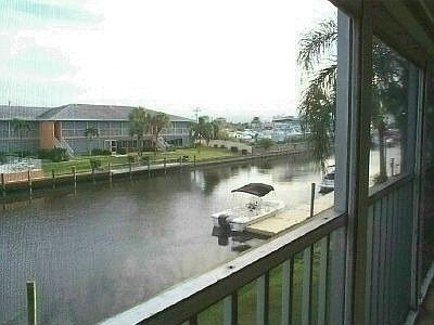 Lanai view of canal