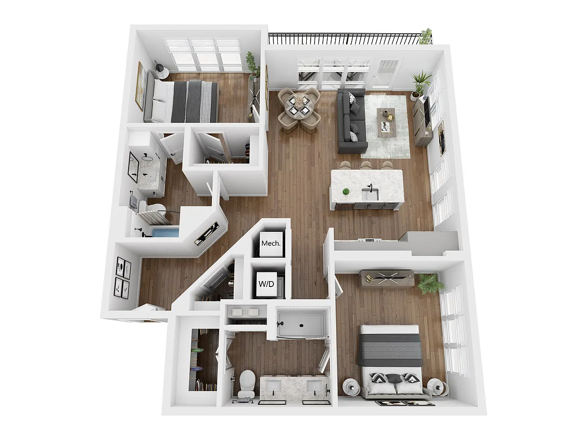 Floor plan B2