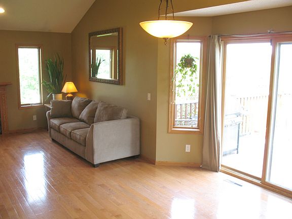 Dining room, living room
