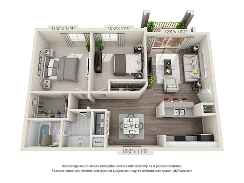 Floor plan Cannes