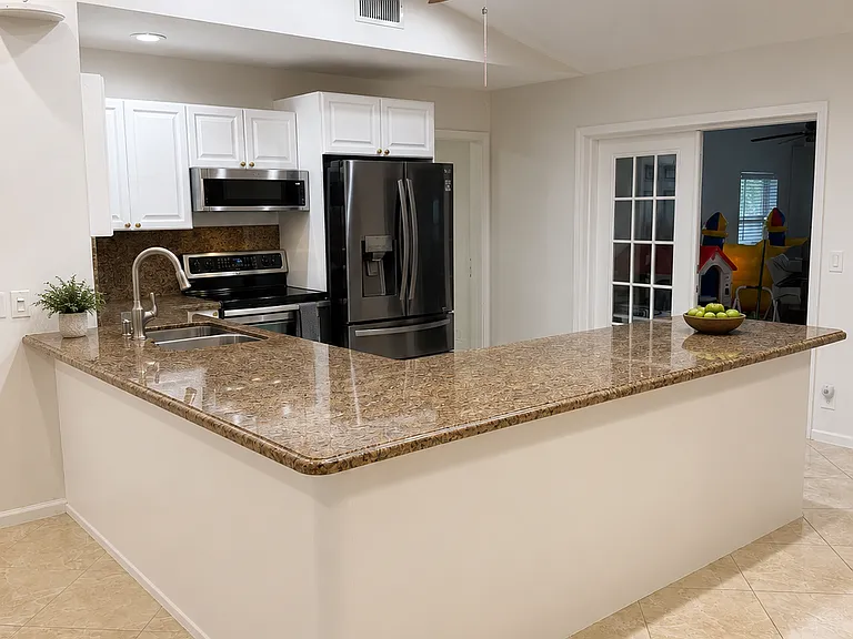 Modern kitchen with island