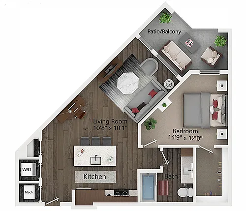 Floor plan A4