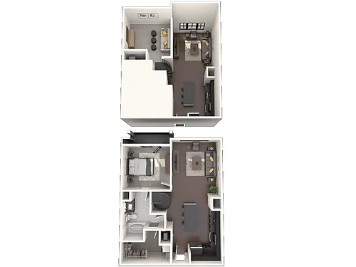Floor plan Morgan Loft