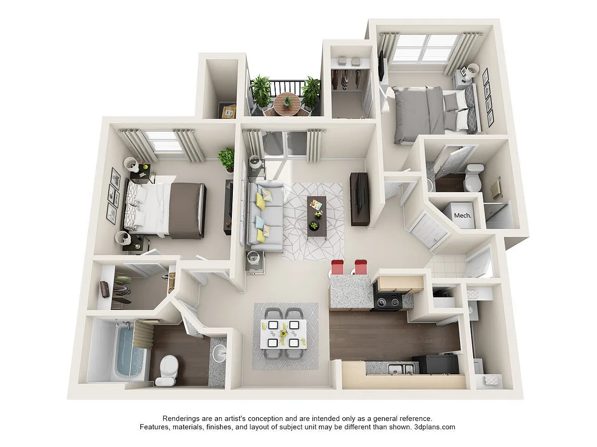 Floor plan B1
