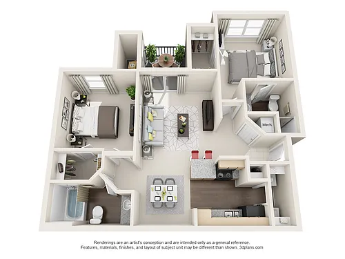 Floor plan B1