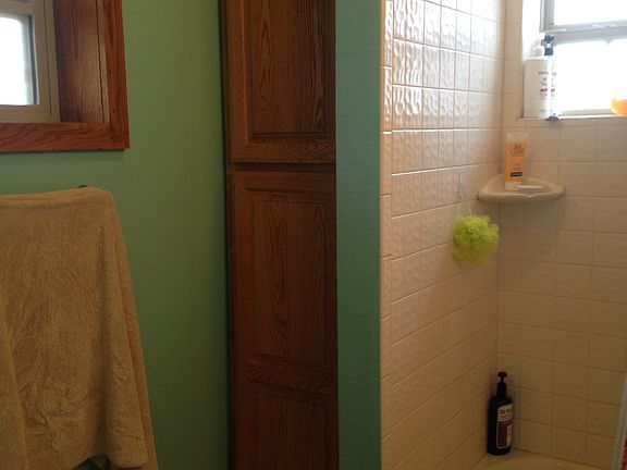 Master bath cabinets